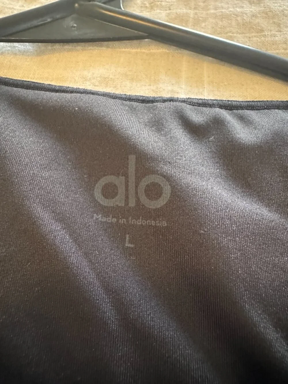 Alo En Pointe Tank Black